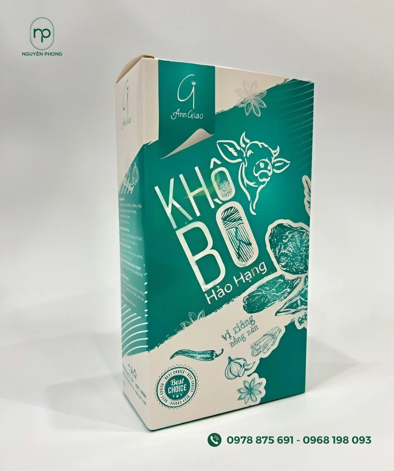 Hộp khô bò giúp bảo quản sản phẩm